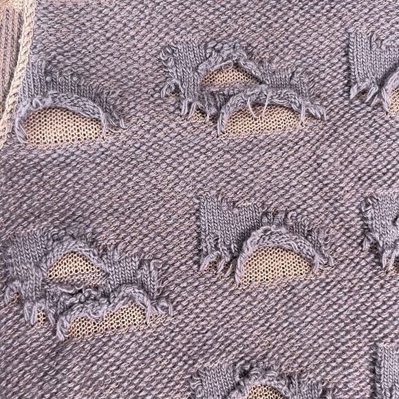 Vintage Imagio Sweater Dress XL‎ Y2K Lambswool Blend Sleeveless NWT Distressed - Picture 13 of 13